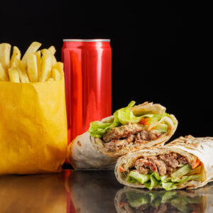 Menu Wrap + Frites + Boisson