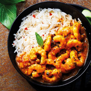 Crevette Madras curry