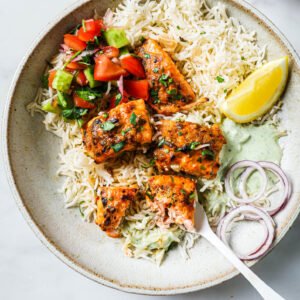 Saumon tikka masala