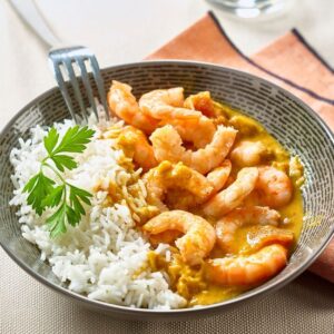Crevette tikka masala