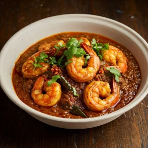 Crevette curry vindaloo