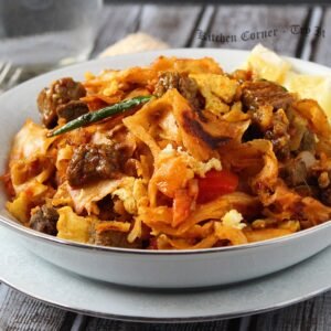 Kothu Roti au bœuf